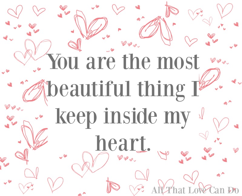 keep inside my heart